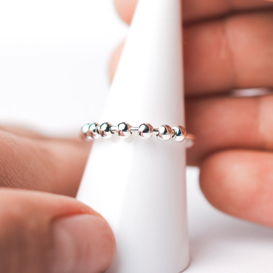 Anillo ajustable antiestrés