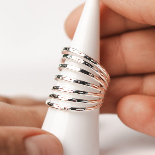 Anillo ajustable lineas