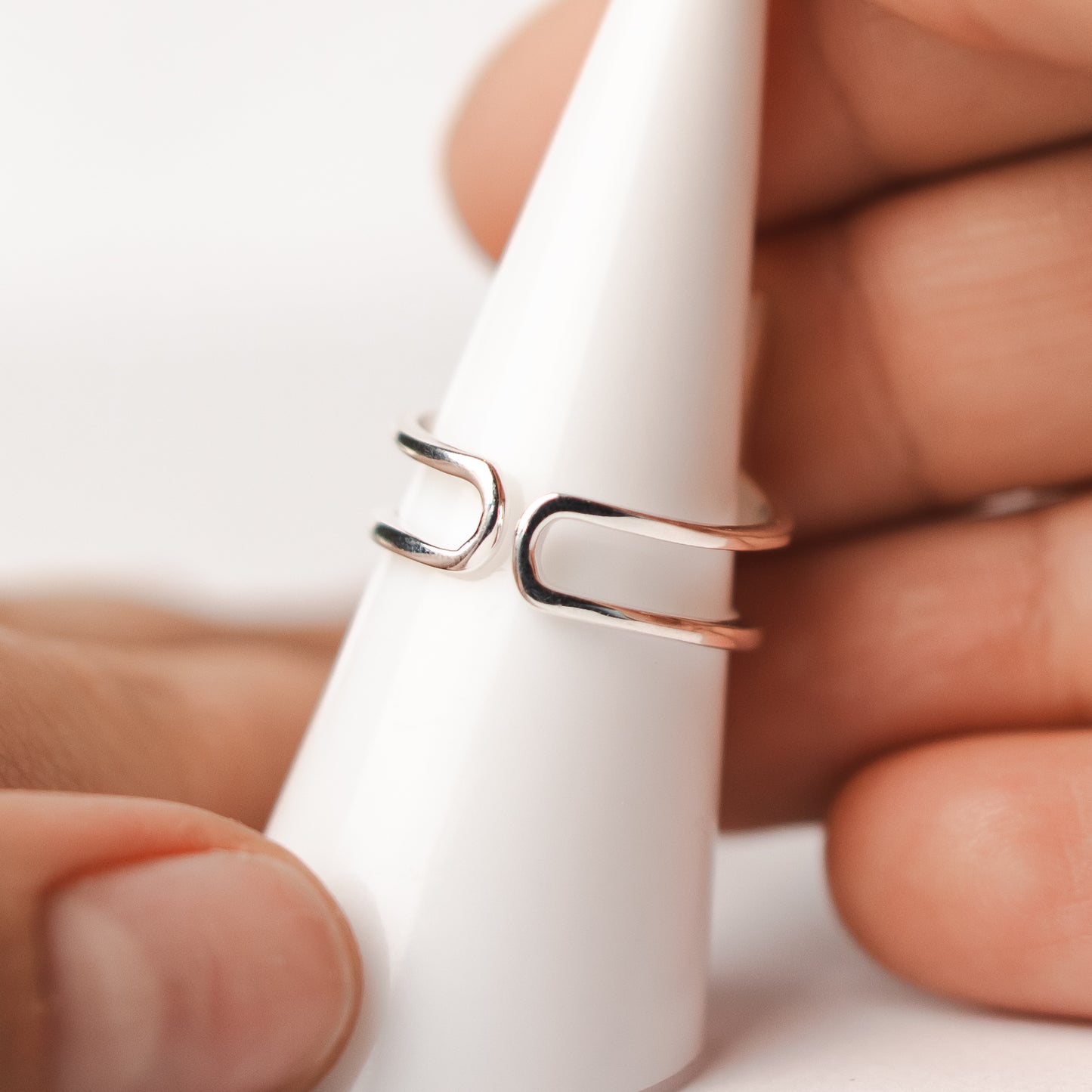 Anillo ajustable estrellas fugaces