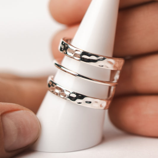 Anillo ajustable 3 lineas
