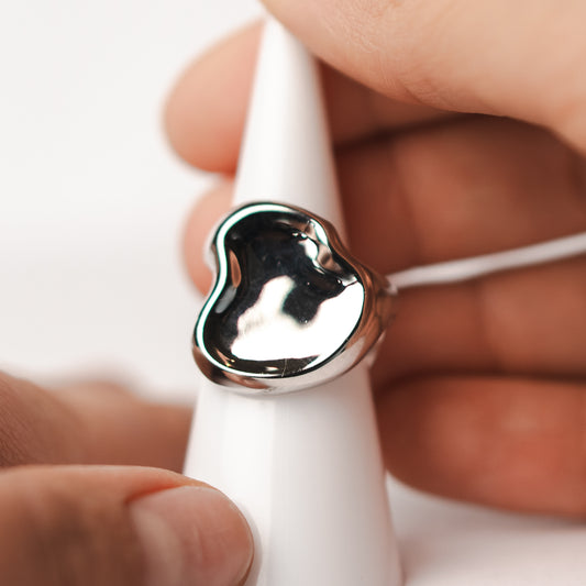 Anillo diseño desigual