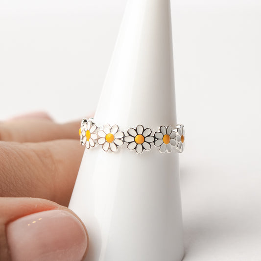 Anillo ajustable margarita