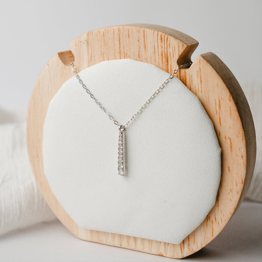 Collar palito de circones
