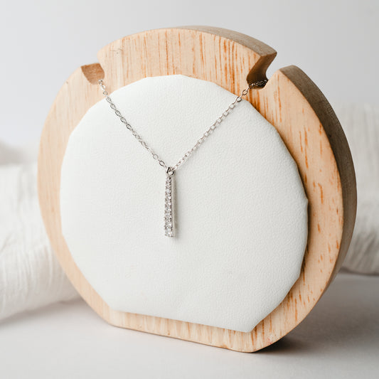 Collar palito de circones