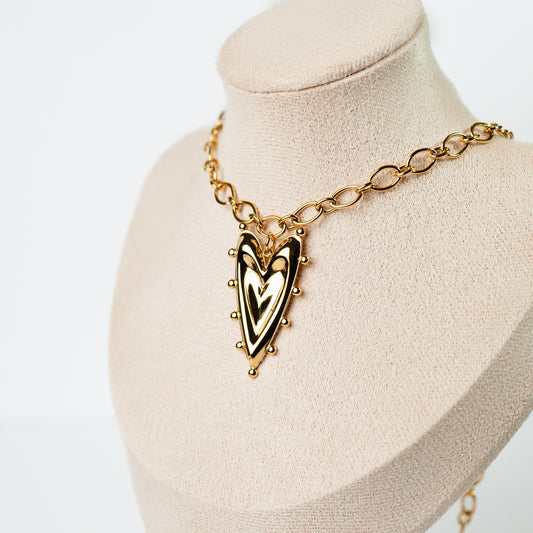 Collar Love gold