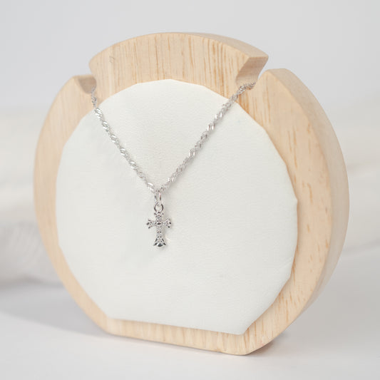 Collar cruz circones