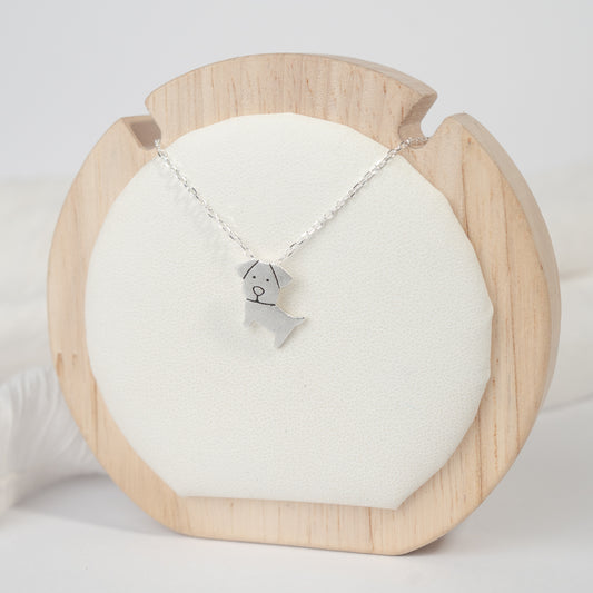 Collar de perro satinado