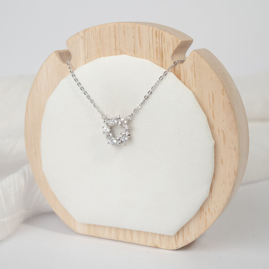 Collar karma flores y circones