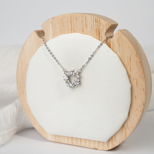 Collar karma flores y circones