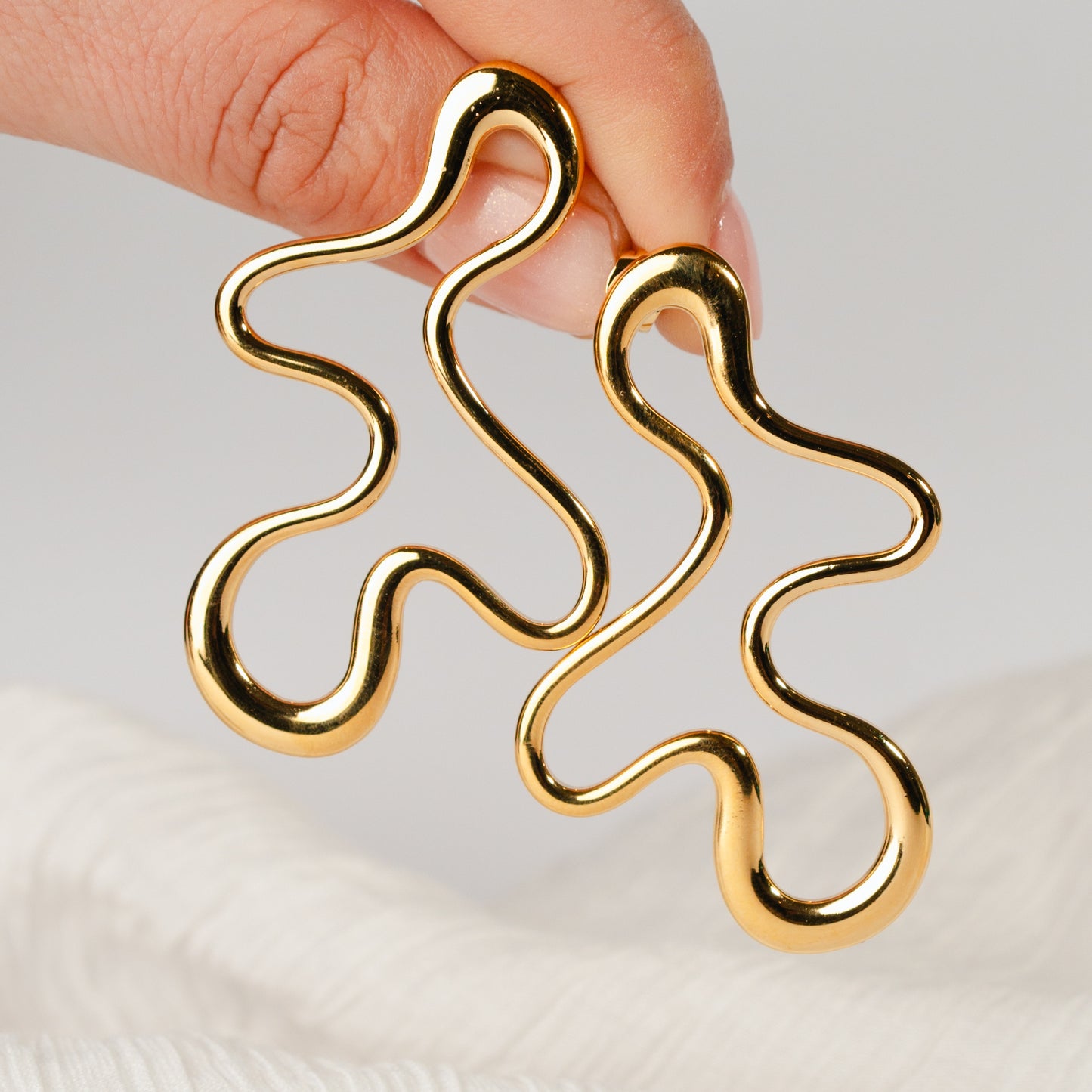 Aros pegados desiguales