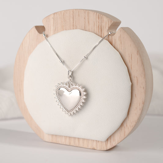 Collar de corazón