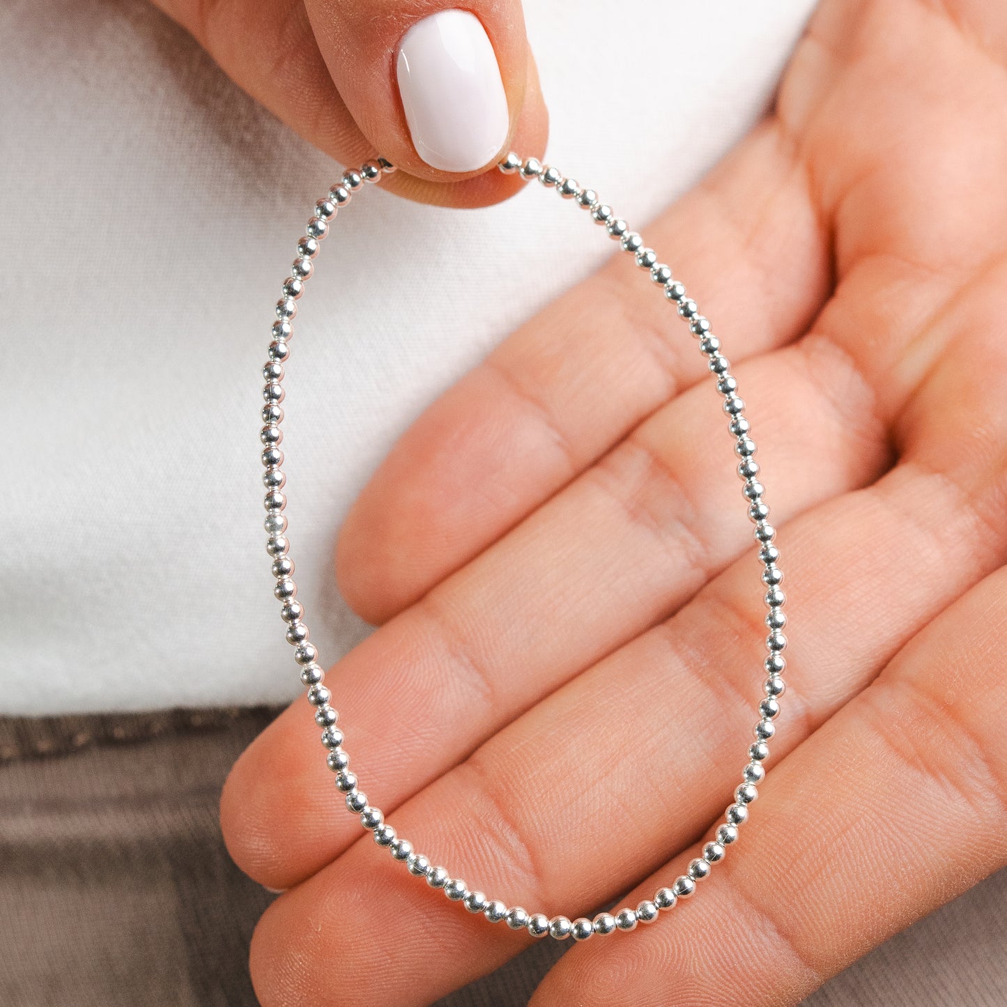 Pulsera elastica esferas
