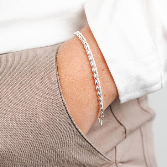 Pulsera doble mostacillas