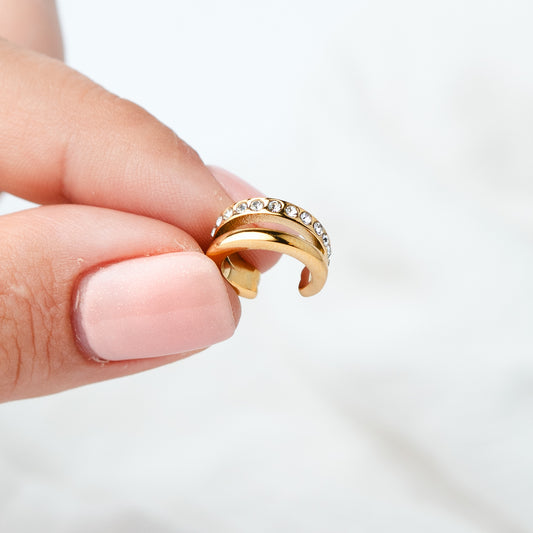 Aro Ear Cuff Lumi Gold