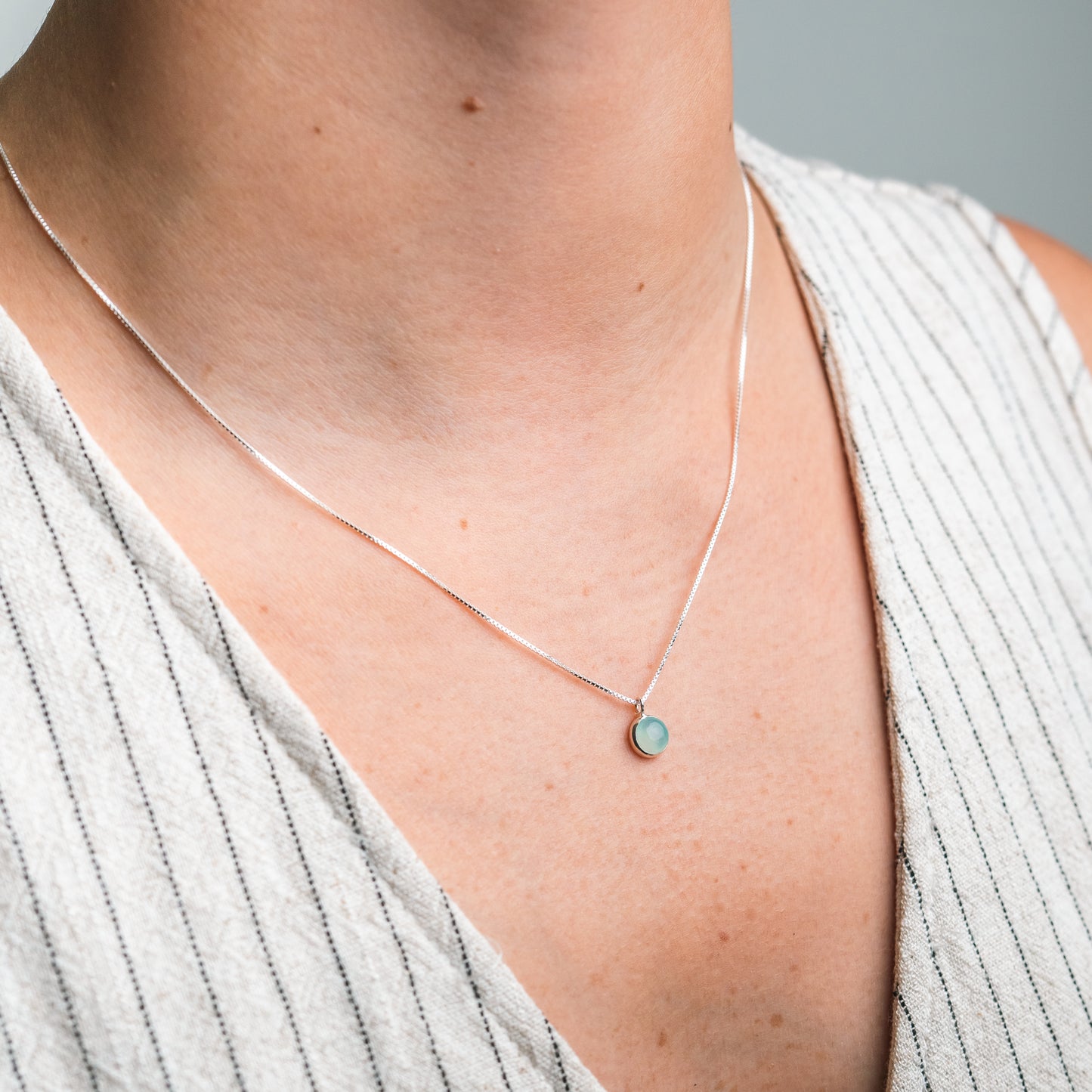 Collar punto calcedonia