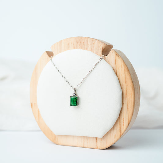 Collar punto de luz verde