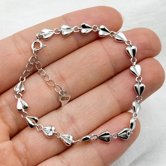 Pulsera corazones