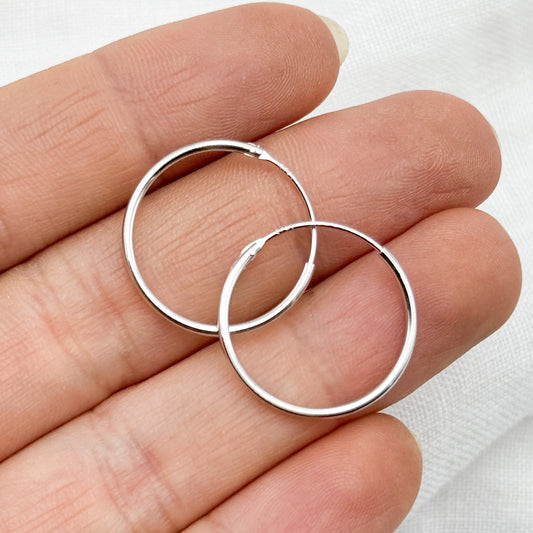 Aros argolla lisa 20 mm