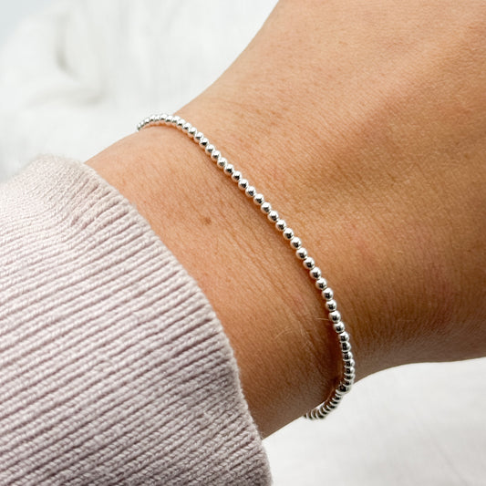 Pulsera elastica esferas