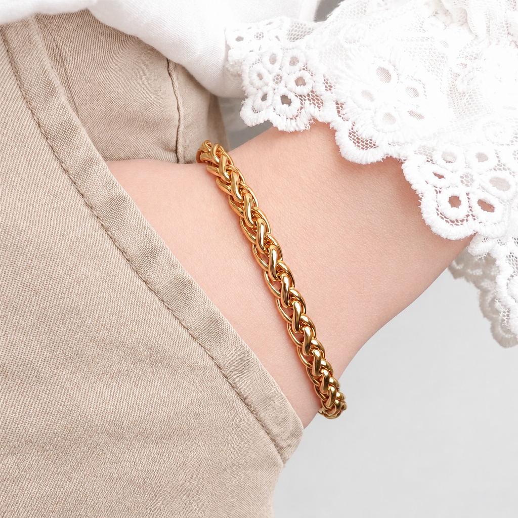 Pulsera Classic bañado en oro