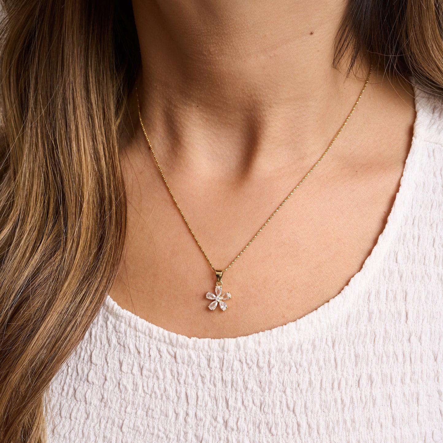Collar flor azalea