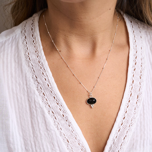Collar cristal alma Onix