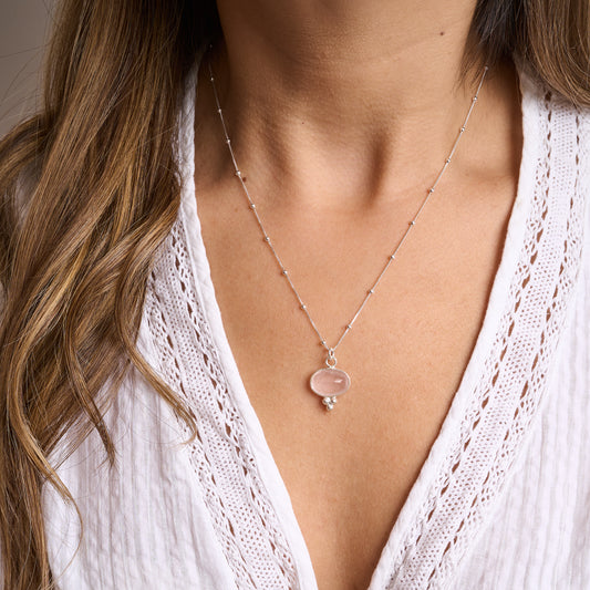 Collar cristal alma rose