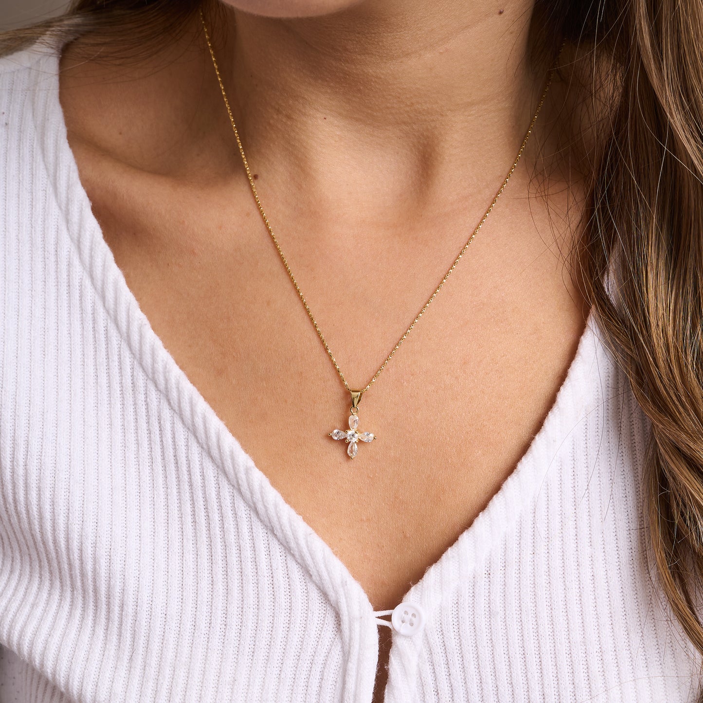 Collar Flor de luz