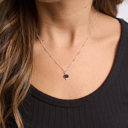 Collar cristal alma Amatista
